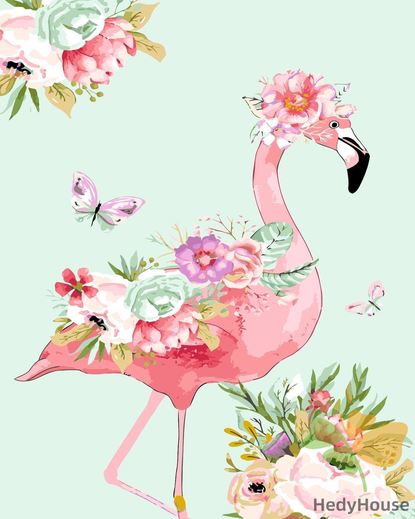 Birds Paint By Numbers Kits UK A206