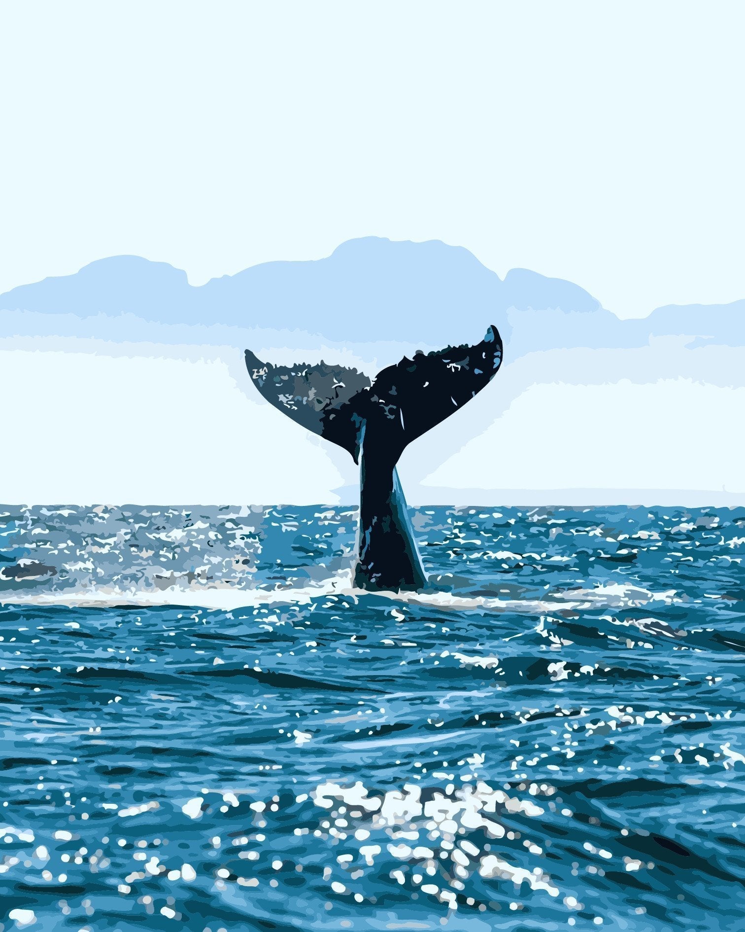 Animal Paint By Numbers Kits UK For Adult A222