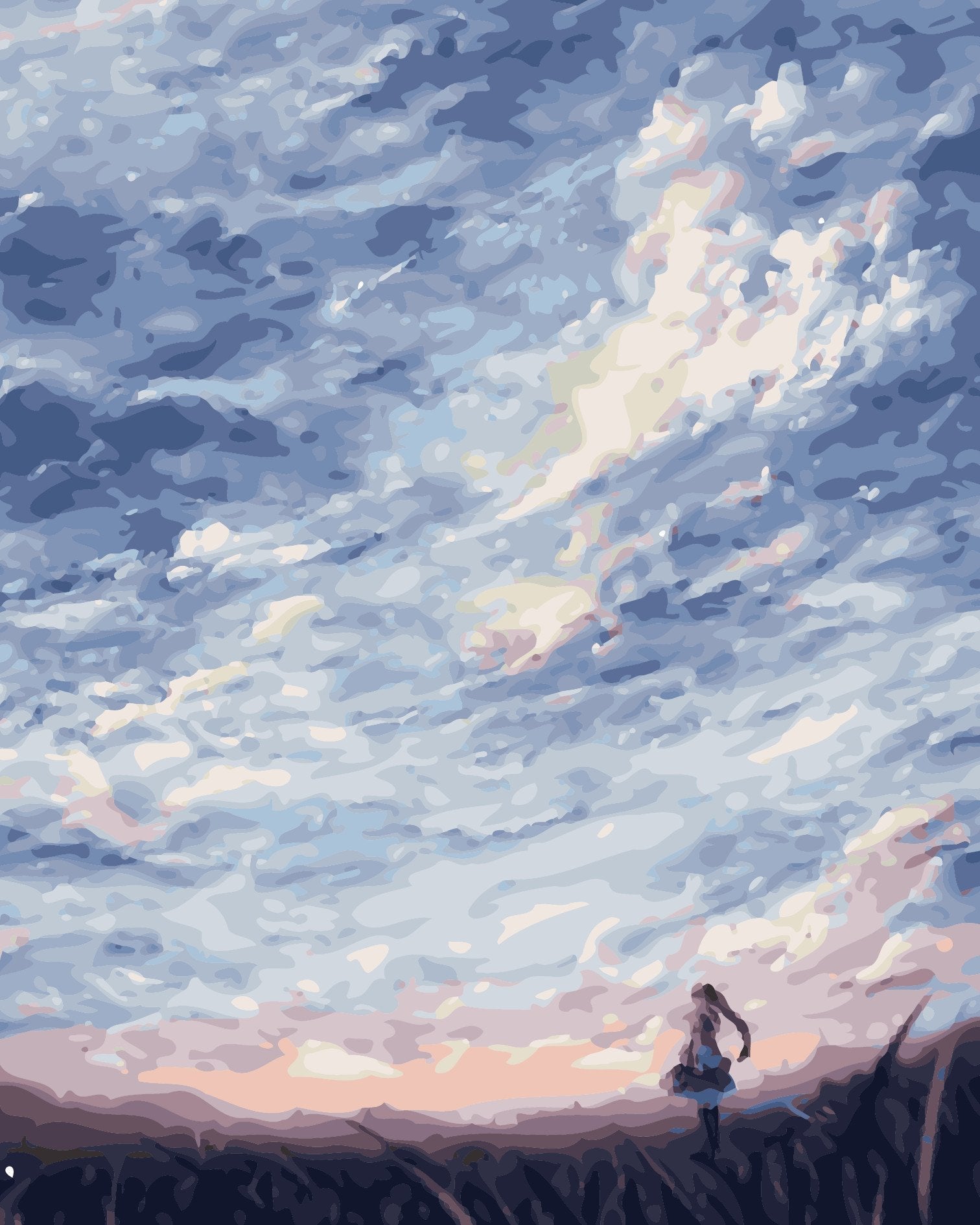 Natural Paint By Numbers Kits UK For Adult A288