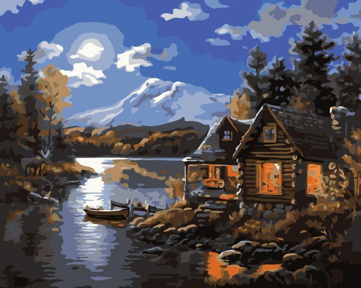 Natural Paint By Numbers Kits UK For Adult AN2121