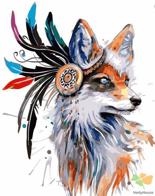 Animal Paint By Numbers Kits UK AN2185