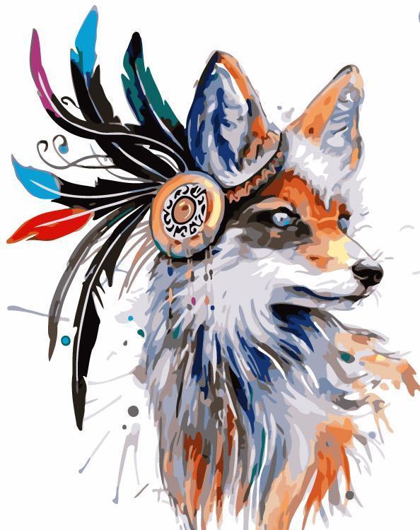 Animal Paint By Numbers Kits UK For Adult AN2185