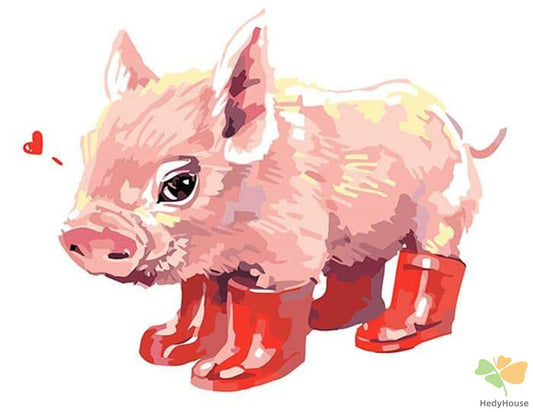 Animal Paint By Numbers Kits UK APG5873