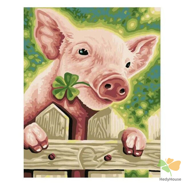 Animal Paint By Numbers Kits UK APG5876