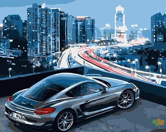 Engine Paint By Numbers Kits UK AUC2607