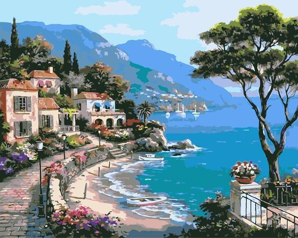 Landscape Paint By Numbers Kits UK B673