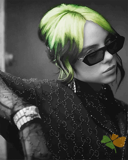 Portrait Paint By Numbers Kits UK BE0511