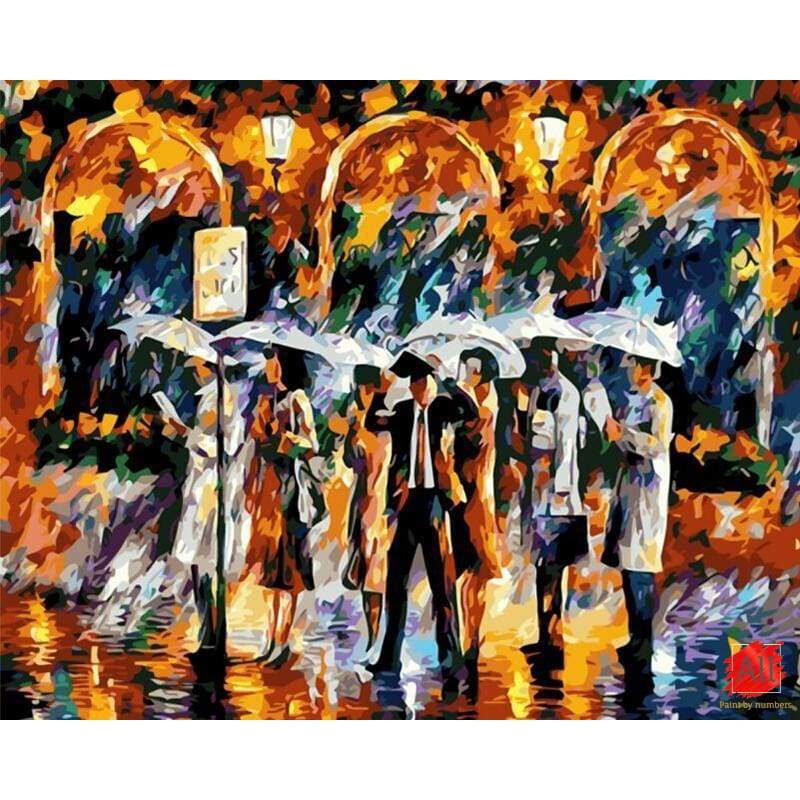 Portrait Paint By Numbers Kits UK For Adult BR2004