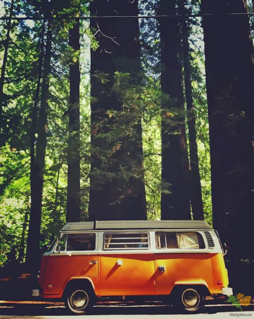 Engine Paint By Numbers Kits UK BUS9238