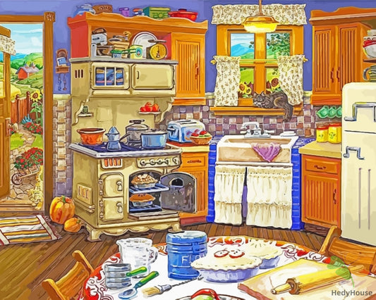 Still Life Paint By Numbers Kits UK CF1202