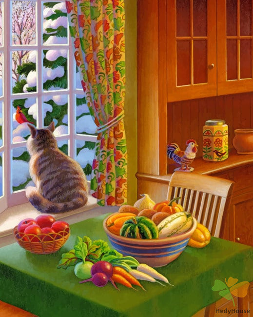 Still Life Paint By Numbers Kits UK CF1212