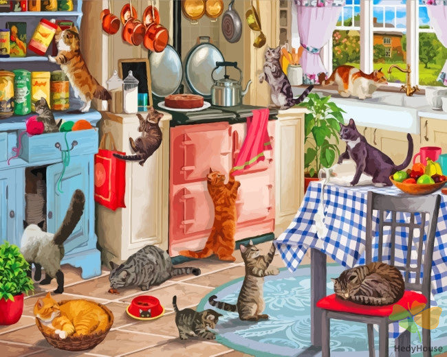 Still Life Paint By Numbers Kits UK CF1214