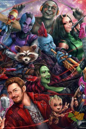 Movie Paint By Numbers Kits UK DQ36669