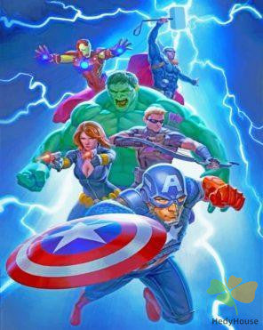 Movie Paint By Numbers Kits UK DQ38856