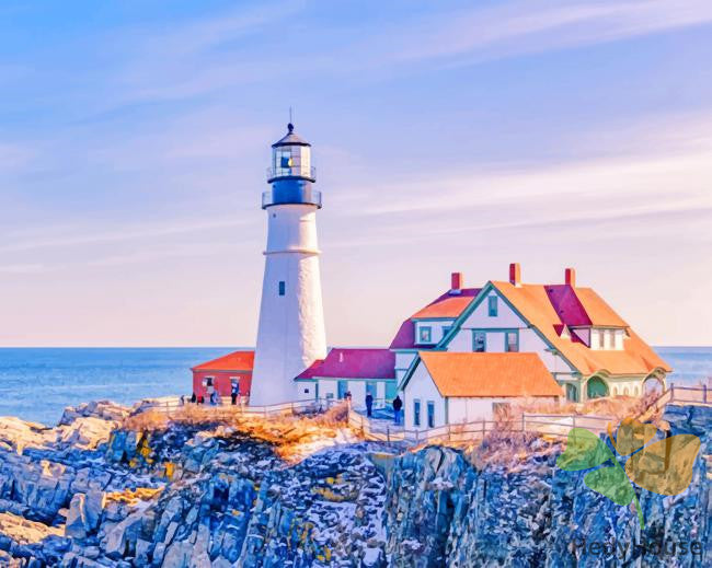 Seascape Paint By Numbers Kits UK DT1214