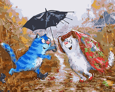 Cartoon Paint By Numbers Kits UK GX21047