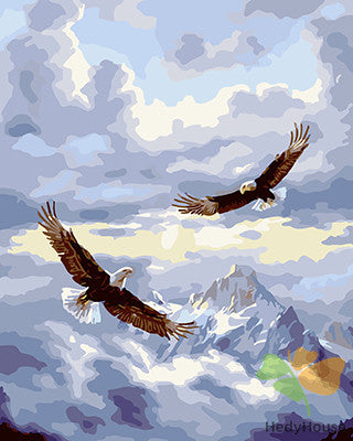 Birds Paint By Numbers Kits UK GX21049