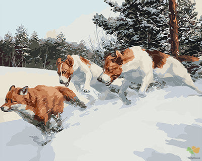 Cat & Dog Paint By Numbers Kits UK GX21056