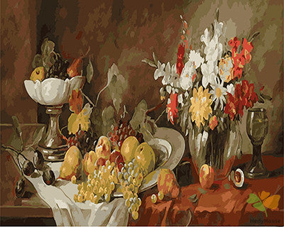 Still Life Paint By Numbers Kits UK GX21114