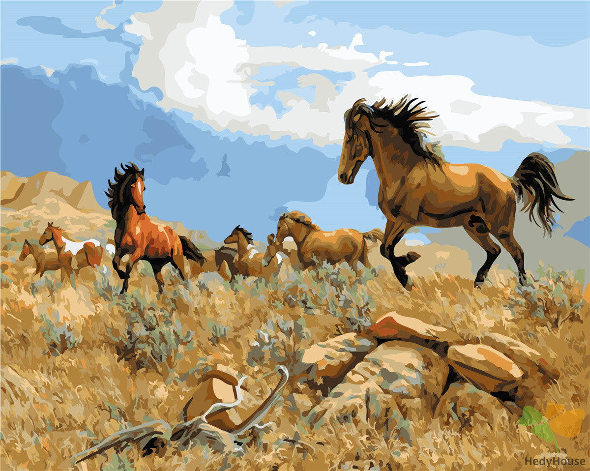 Animal Paint By Numbers Kits UK GX21162