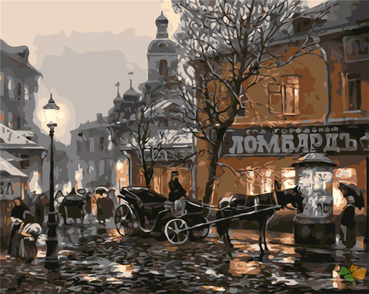 City Paint By Numbers Kits UK GX21168