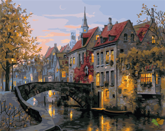 City Paint By Numbers Kits UK GX21170