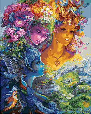 Portrait Paint By Numbers Kits UK GX21182