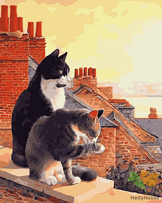 Cat & Dog Paint By Numbers Kits UK GX21226