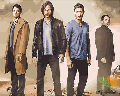 Movie Paint By Numbers Kits UK GX21252