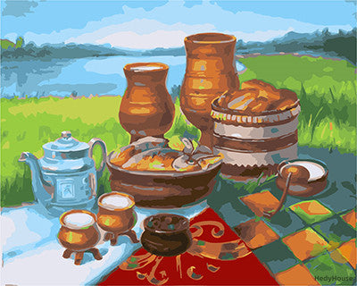 Still Life Paint By Numbers Kits UK GX21274