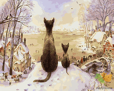 Cat & Dog Paint By Numbers Kits UK GX21286