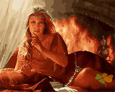 Portrait Paint By Numbers Kits UK GX21293