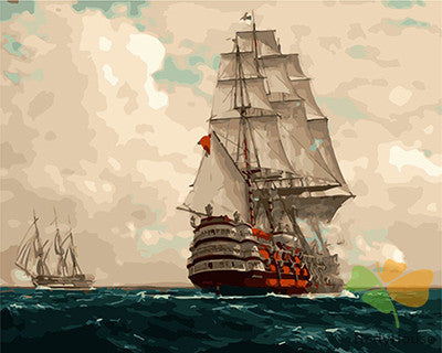 Seascape Paint By Numbers Kits UK GX21407