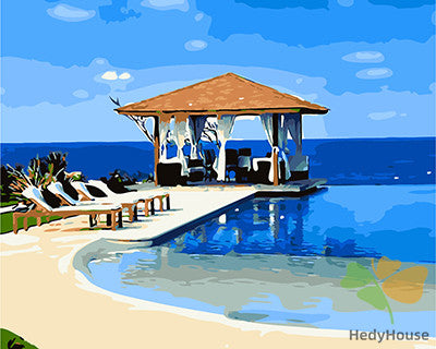 Seascape Paint By Numbers Kits UK GX21448