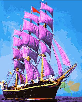 Seascape Paint By Numbers Kits UK GX21456