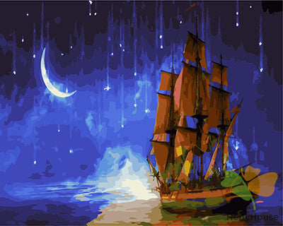 Seascape Paint By Numbers Kits UK GX21457