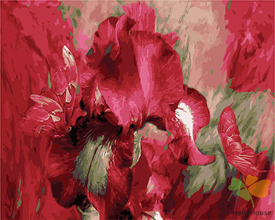 Flower Paint By Numbers Kits UK GX21553