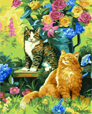 Cat & Dog Paint By Numbers Kits UK GX21570