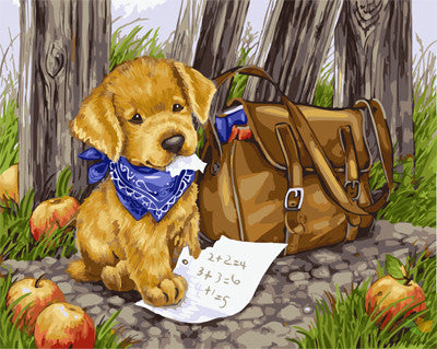 Cat & Dog Paint By Numbers Kits UK GX21573