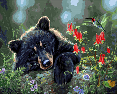 Animal Paint By Numbers Kits UK GX21588