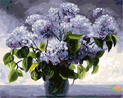 Flower Paint By Numbers Kits UK GX21604