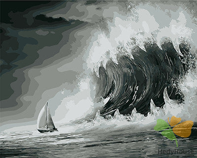 Seascape Paint By Numbers Kits UK GX21621