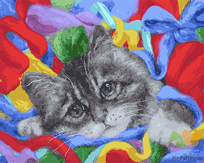 Cat & Dog Paint By Numbers Kits UK GX21625