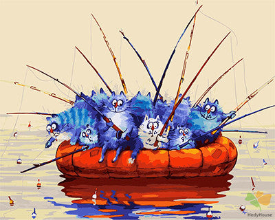 Cartoon Paint By Numbers Kits UK GX21660