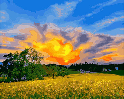 Landscape Paint By Numbers Kits UK GX21663