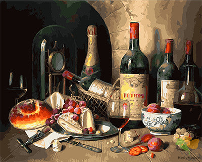 Still Life Paint By Numbers Kits UK GX21670