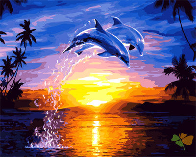 Animal Paint By Numbers Kits UK GX21693