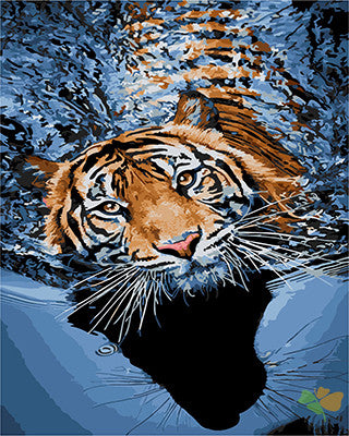 Animal Paint By Numbers Kits UK GX21710