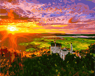 Landscape Paint By Numbers Kits UK GX21722