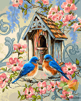Birds Paint By Numbers Kits UK GX21728
